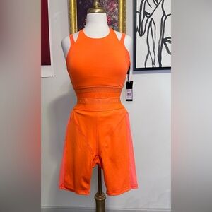 Ivy Park Peloton Bra and Short Set